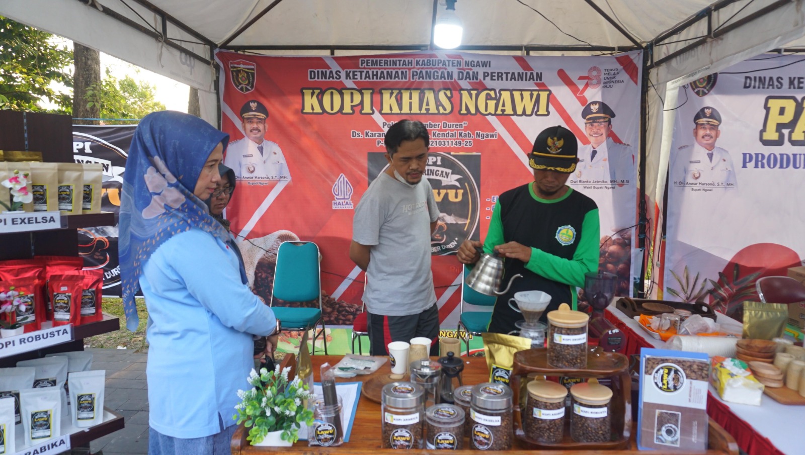 Pameran Produk Unggulan UMKM Kabupaten Ngawi Dinas Ketahanan Pangan