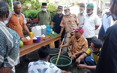 Pelatihan Tematik Pembuatan Pupuk Organik Cair (POC) dengan Berbagai Limbah di 19 BPP