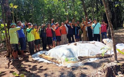 Pembuatan Pupuk Bokashi di Kelompok Tani Sendang Kamulyan