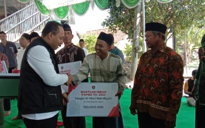 Jumat Berkah Bersama Bupati Kab. Ngawi Dalam Rangka Sambang Desa Nyambung Rasa