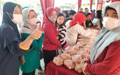 Kendalikan Harga Pangan, DKPP Gelar Pasar Pangan Murah Berkualitas di Ngawi