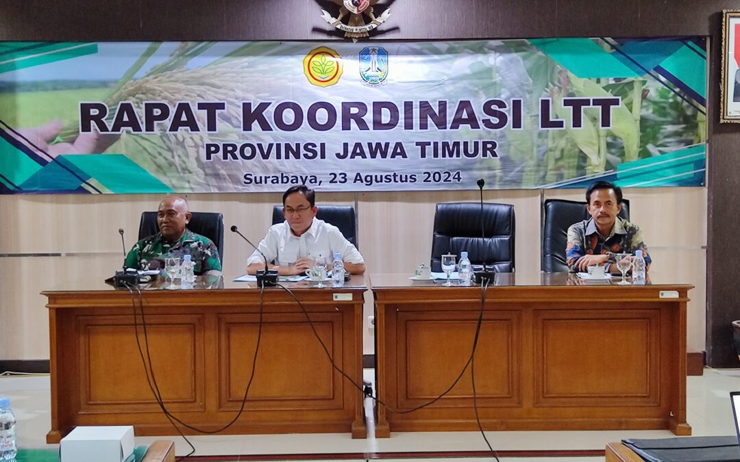 Rapat Koordinasi Luas Tambah Tanam (LTT) Provinsi Jawa Timur