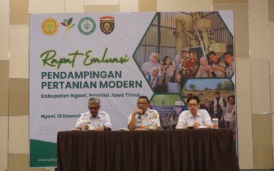 Rapat Evaluasi Pendampingan Pertanian Modern di Kabupaten Ngawi