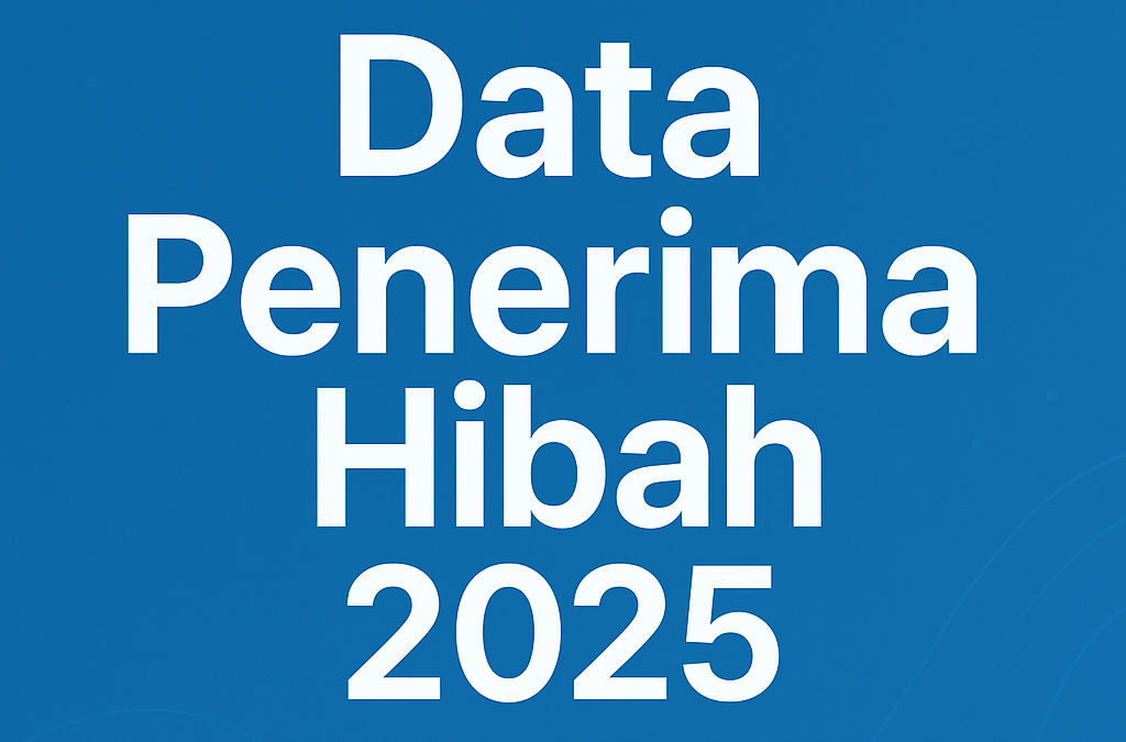 Data Penerima Hibah 2025