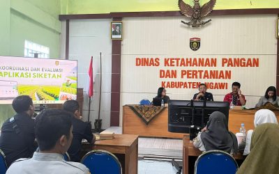 Rapat Koordinasi dan Evaluasi Implementasi Aplikasi SIKETAN